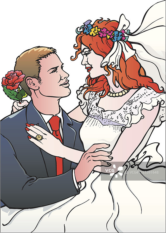已婚夫妇图片素材