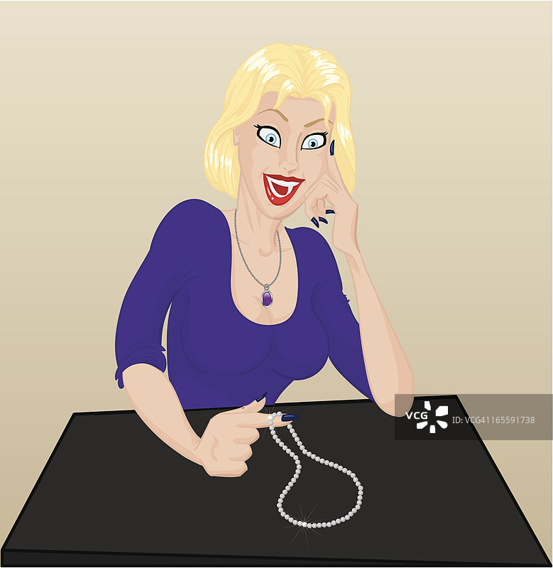 惊讶的女孩图片素材