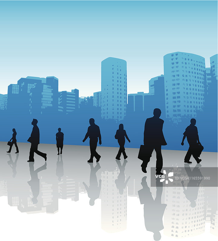 人流量图片素材