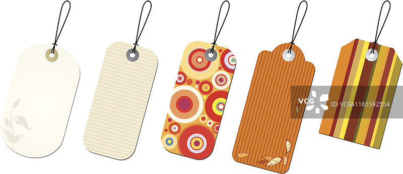 价格标签 - 秋季促销图片素材