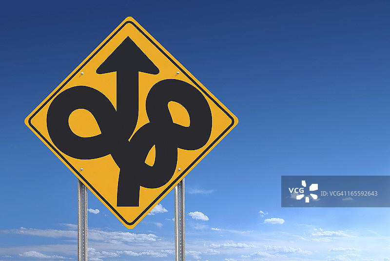 迷失方向的不确定性图片素材