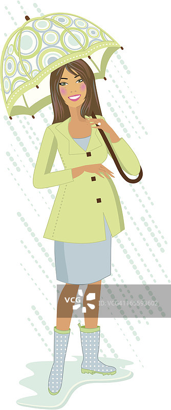 准妈妈的迎婴派对图片素材