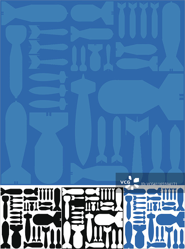炸弹轮廓设计图片素材