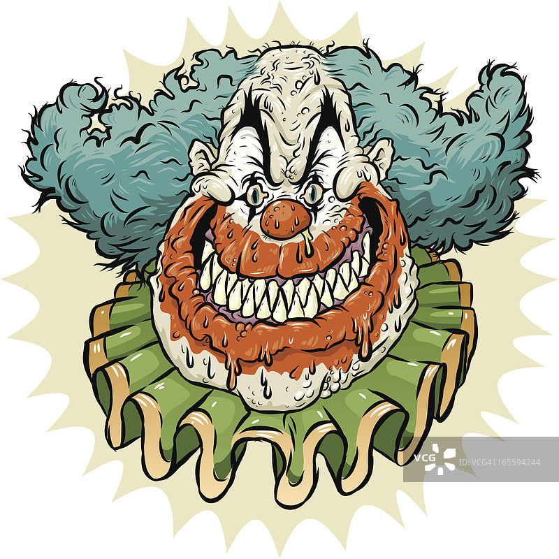 恐怖小丑图片素材