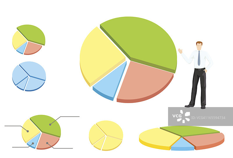 让我们看看饼图图片素材