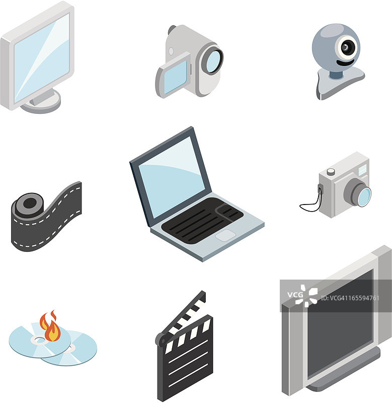 多媒体图标|ISO合集图片素材
