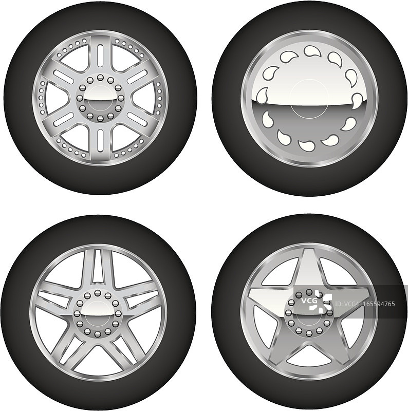 镀铬轮图片素材