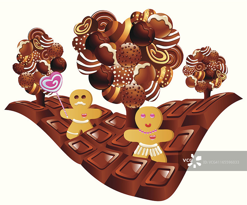 巧克力图片素材