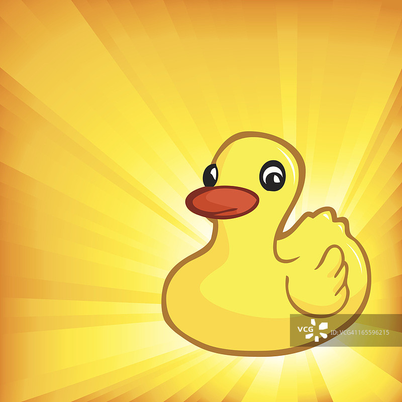 橡皮鸭爆炸效果图片素材