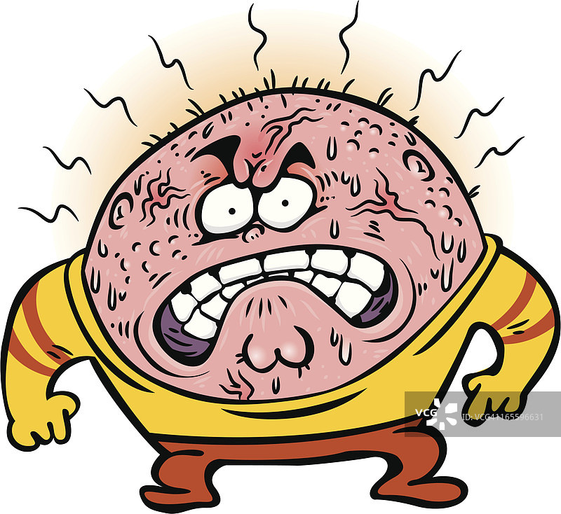 热的头部图片素材