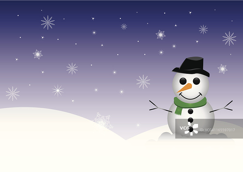 雪的圣诞节图片素材