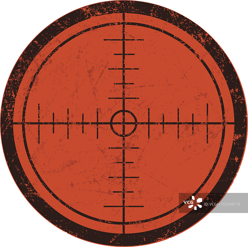 步枪瞄准镜十字线图片素材