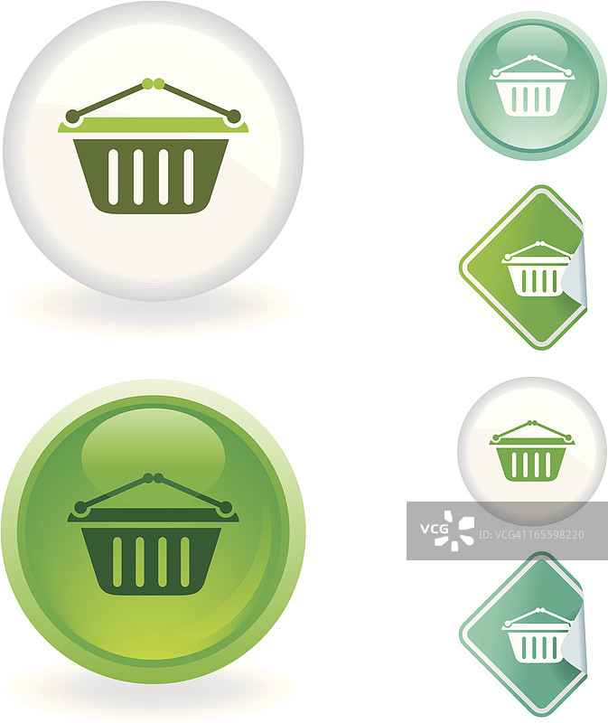 购物篮图标|生态系列图片素材