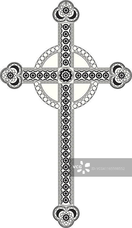 哥特十字架图片素材