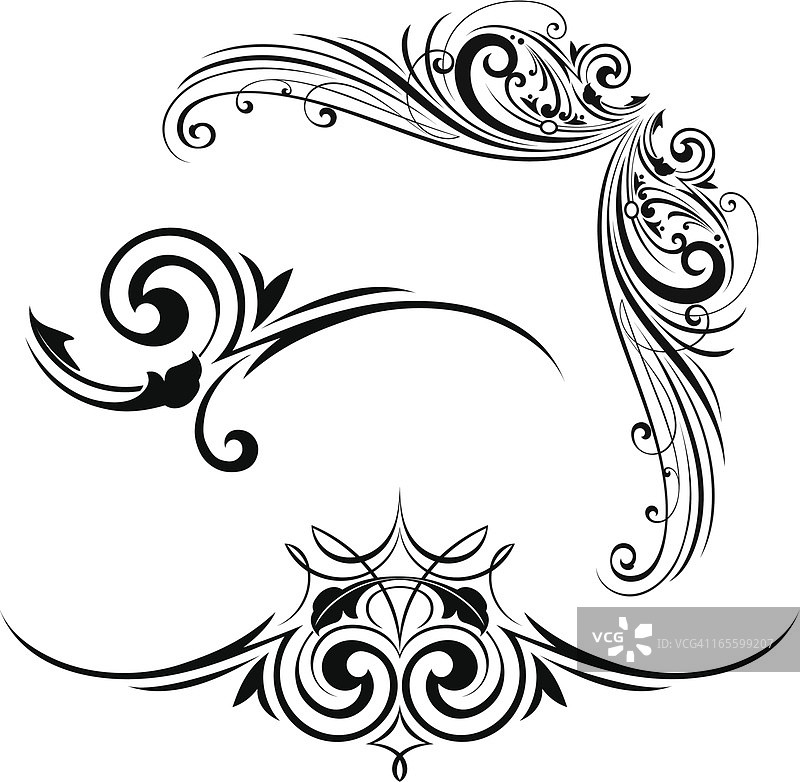 卷轴形状图片素材