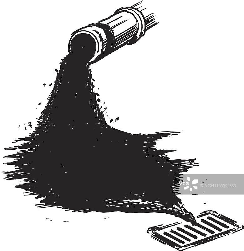 油污排放图片素材