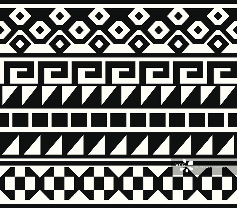 美洲原住民阿兹特克图案图片素材