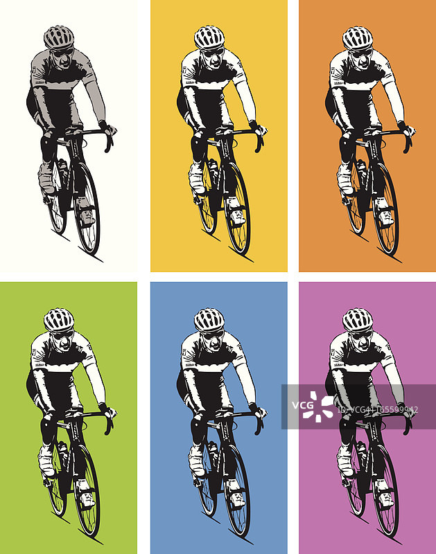 骑自行车的人图片素材