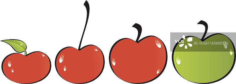 矢量水果图片素材