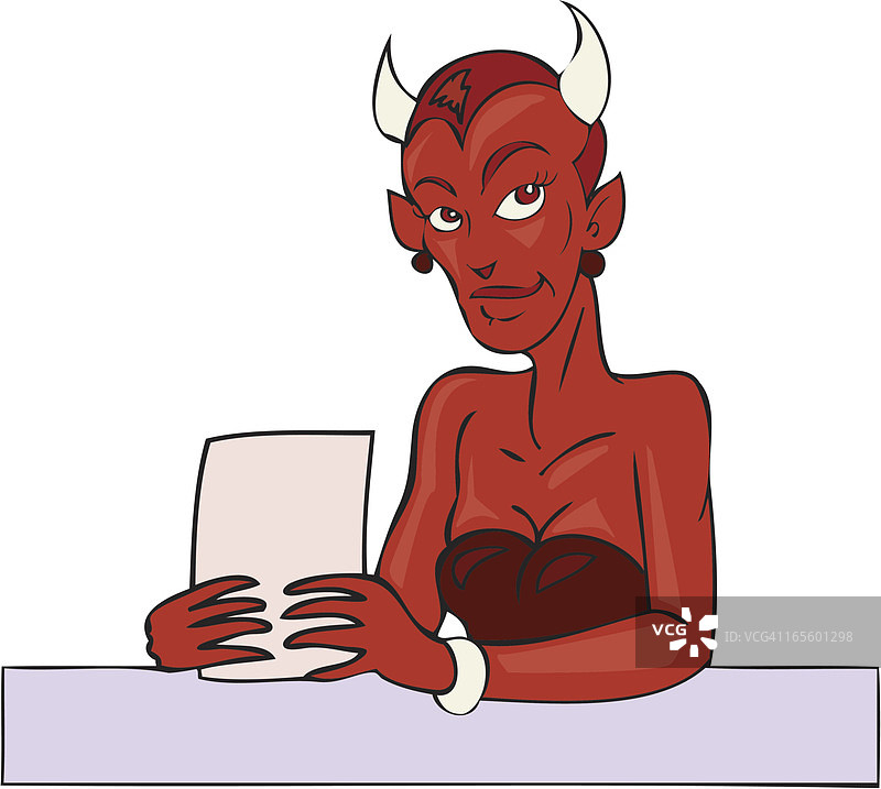 魔鬼代言人图片素材