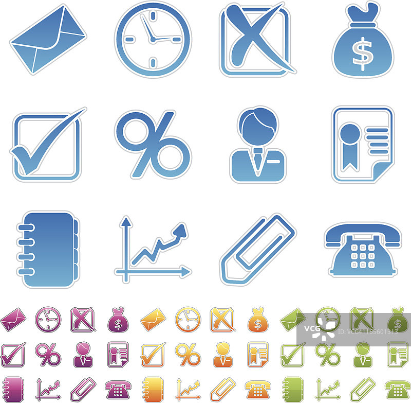 简约商务图标图片素材