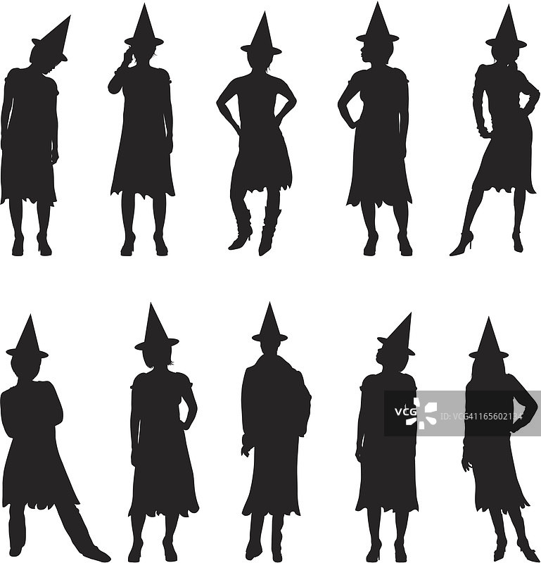 十个邪恶的女巫图片素材
