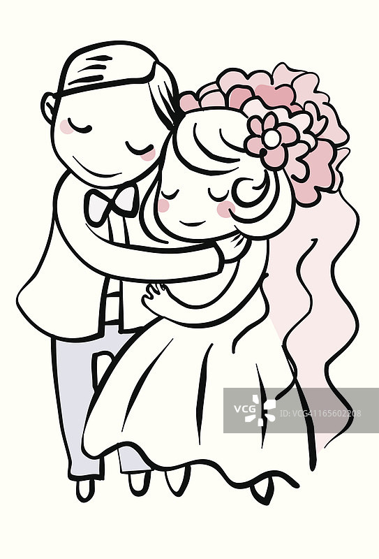 新娘和新郎图片素材