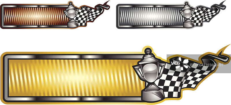 奖杯banner图片素材