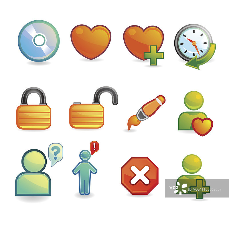 基础网页用户图标图片素材