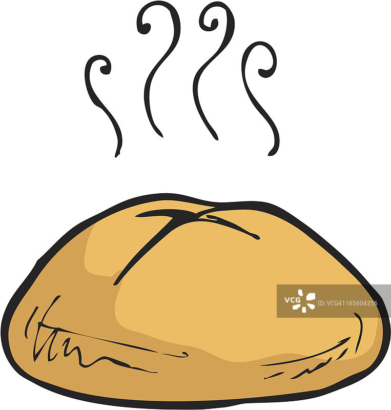 圆形面包图片素材