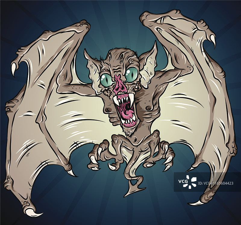 邪恶的蝙蝠图片素材