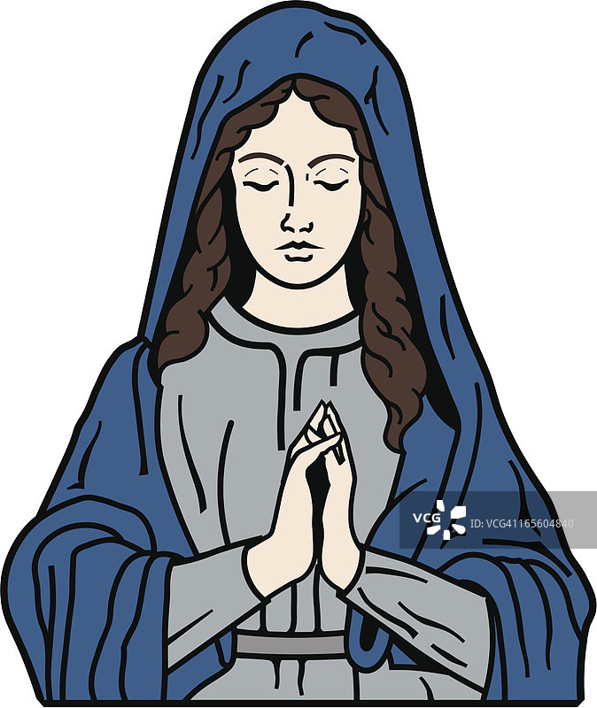 圣母图片素材