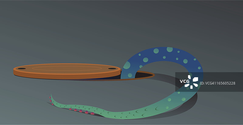 下水道怪物图片素材