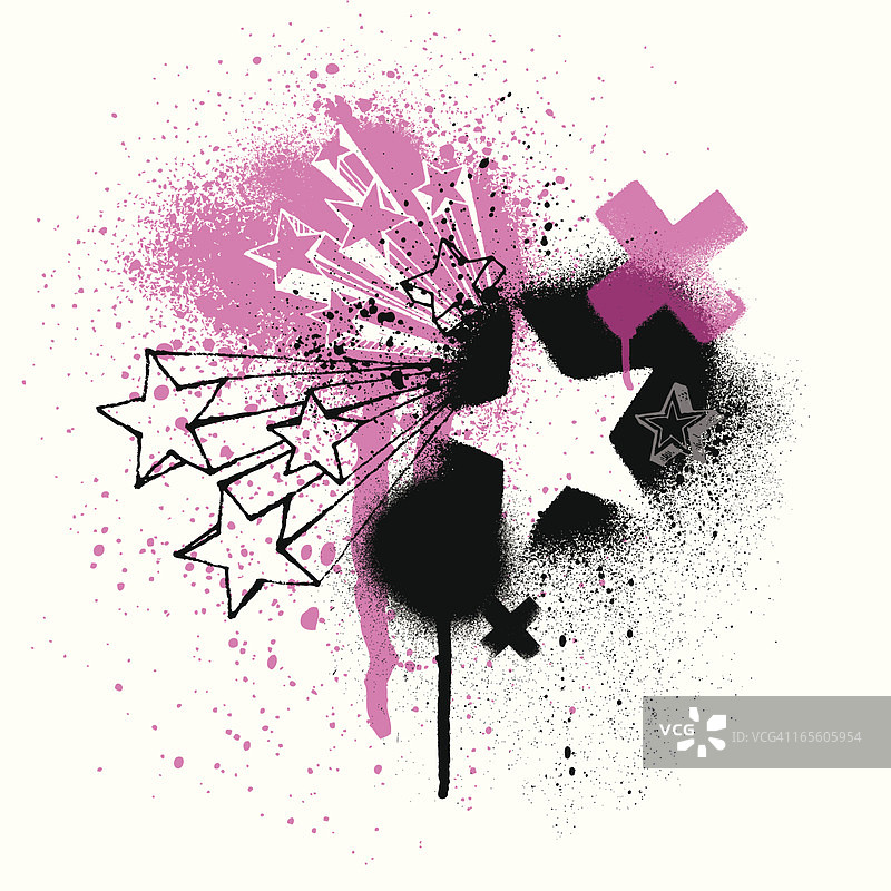 涂鸦模版图片素材