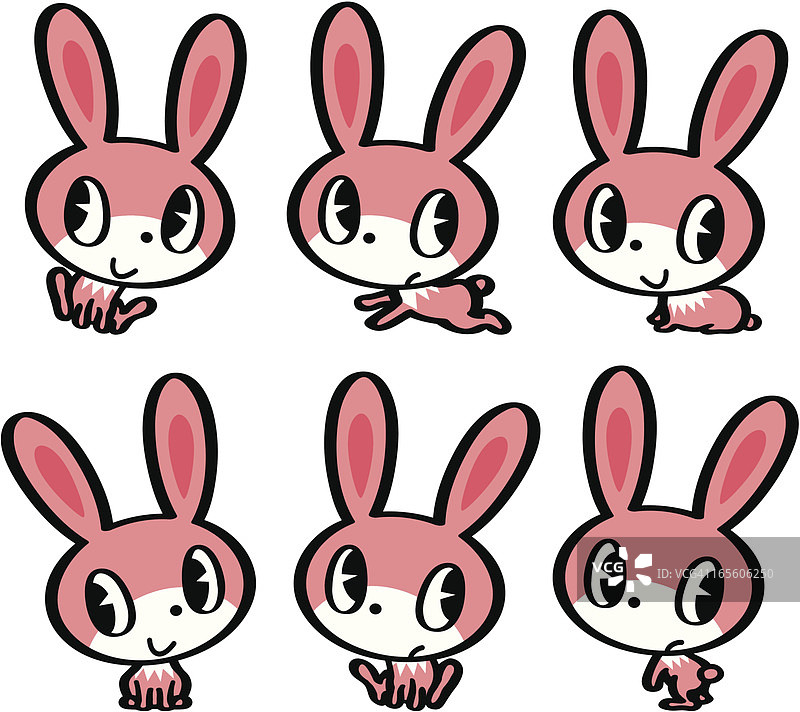 可爱的兔子图片素材