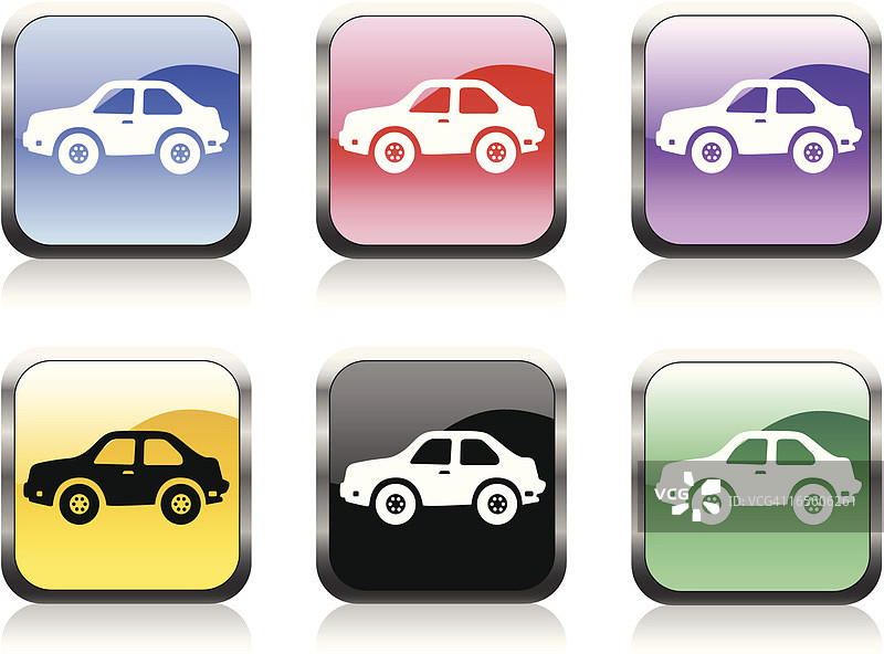 汽车图标图片素材