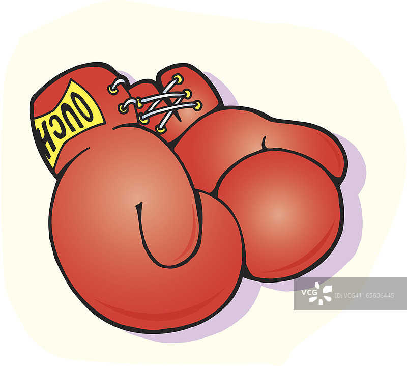 卡通拳击手套图片素材