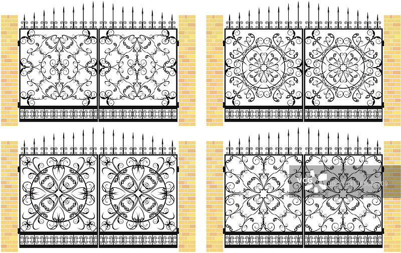 金属门合集图片素材