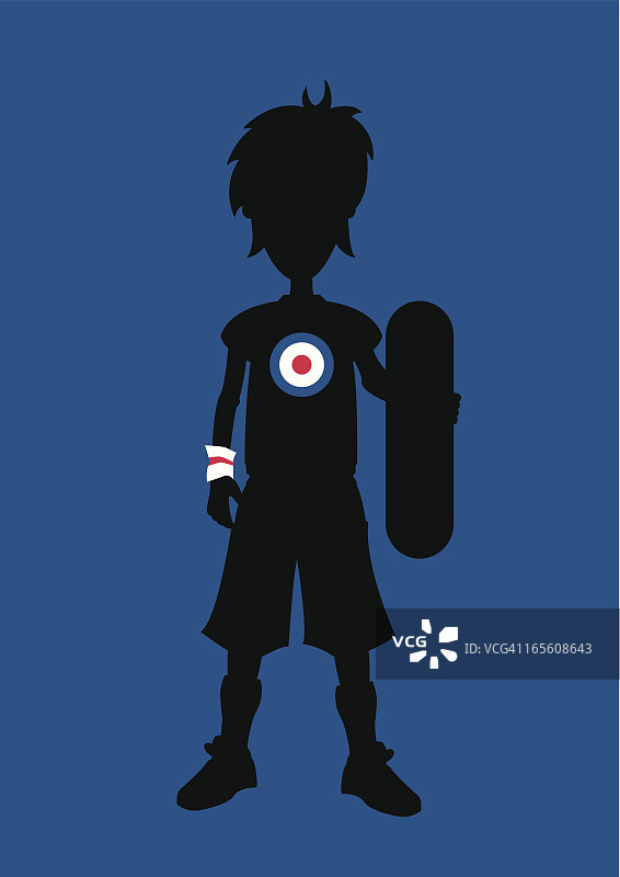 滑板运动员剪影图片素材