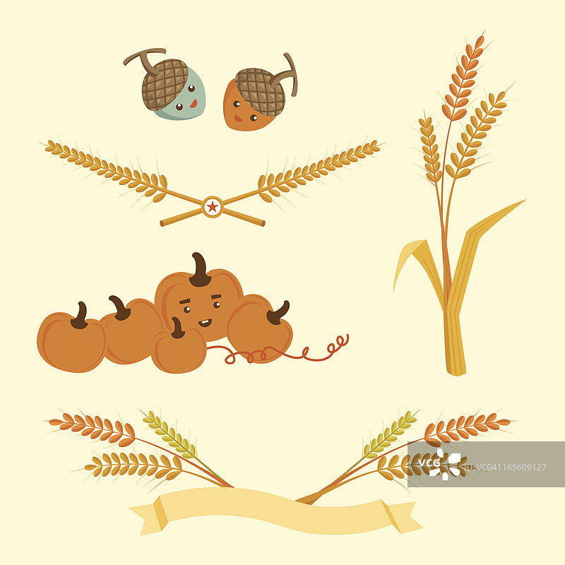 秋季元素图片素材