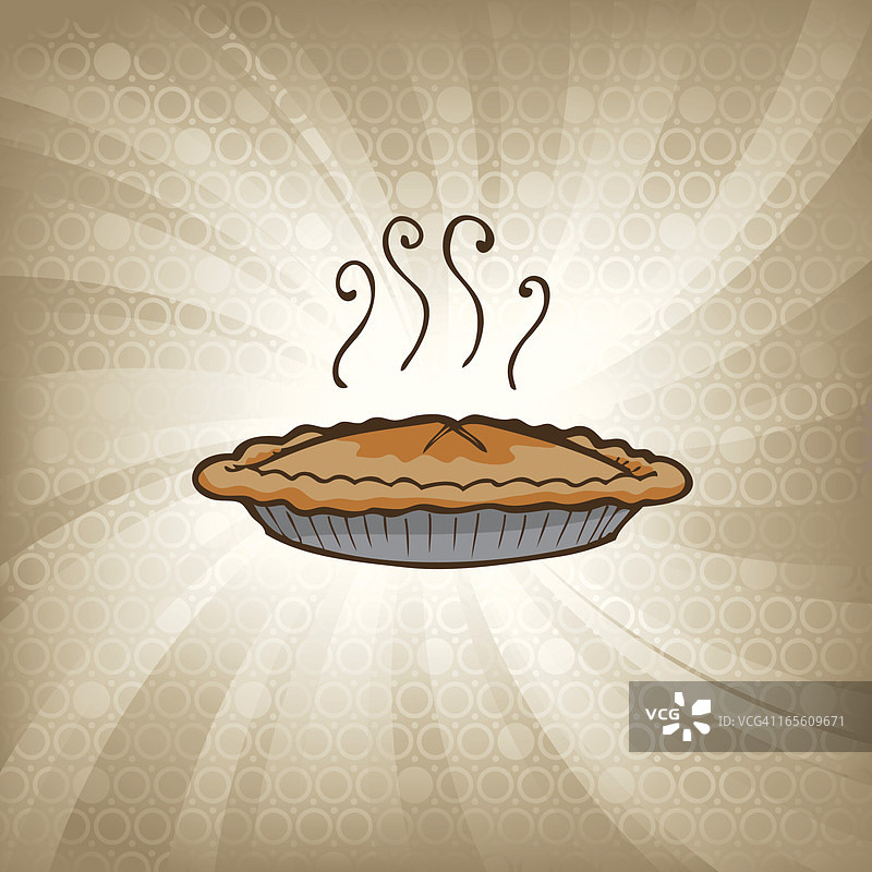 圆形爆裂_苹果派图片素材