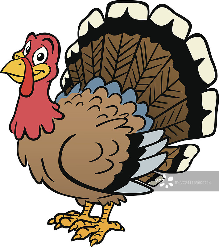 感恩节火鸡图片素材