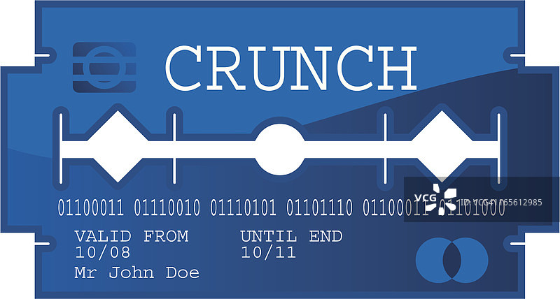 信用卡刀片图片素材