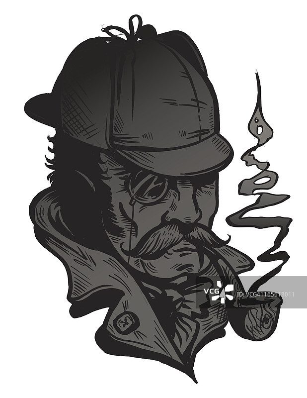 理查德·霍姆斯学者：四分之三胸像系列图片素材