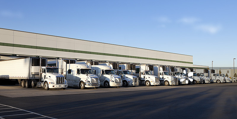 现代配送中心图片素材