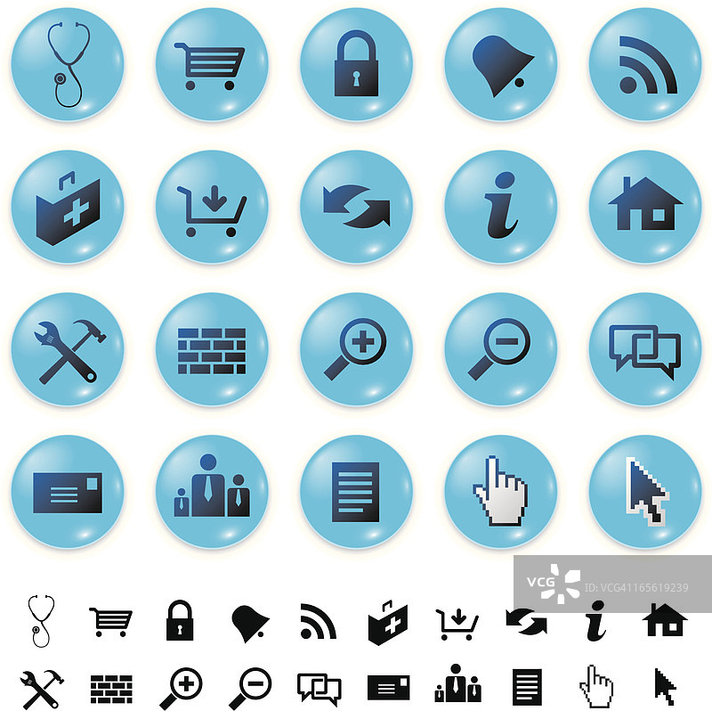 互联网图标图片素材