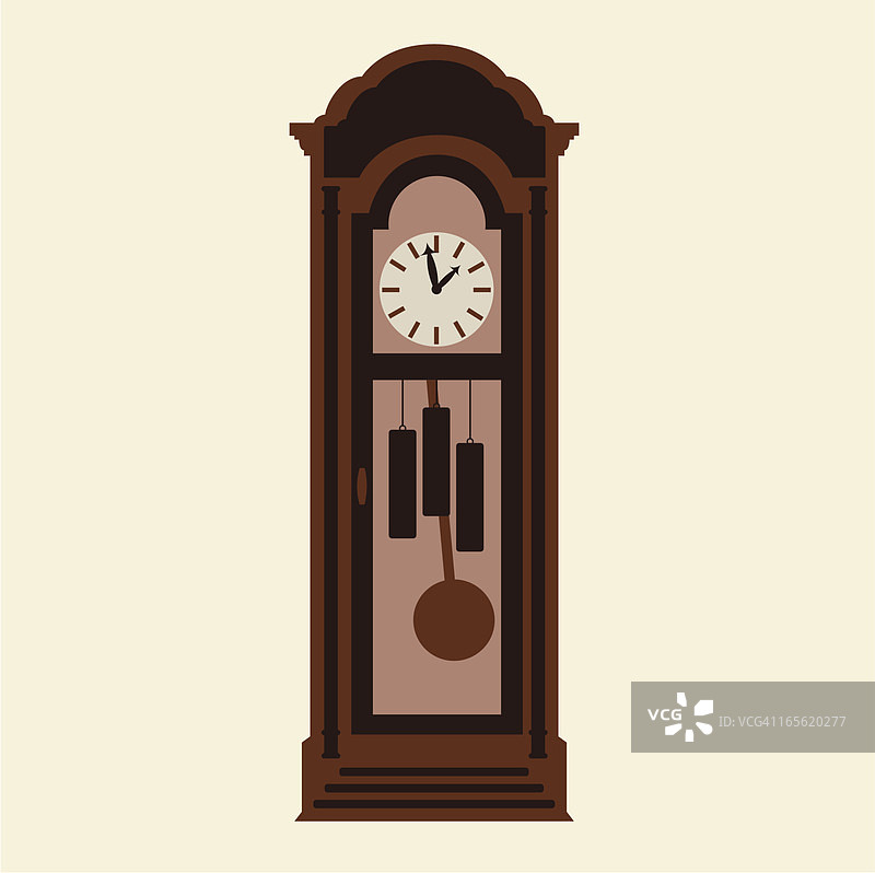 落地钟图片素材