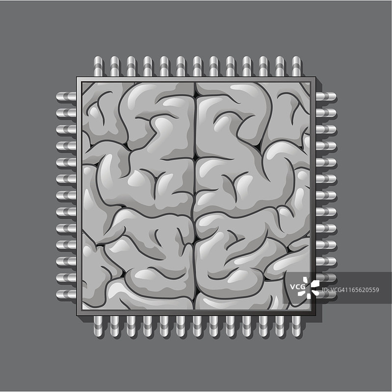 数字大脑图片素材
