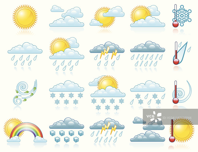 天气图标图片素材