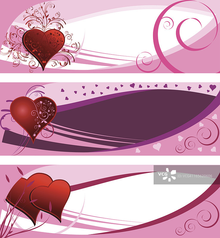 情人节banner合集图片素材